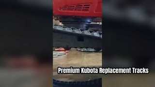 Pista de goma de repuesto