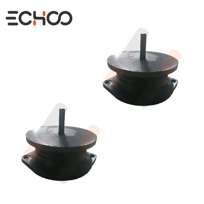 Buffer de caucho negro para rodillos compactadores HAMM HD75K amortiguación activa y pasiva de vibraciones