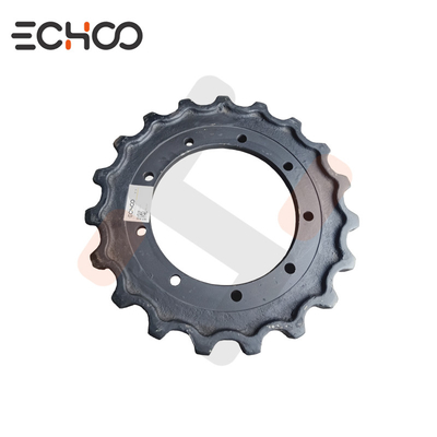La rueda dentada de la cadena es compatible con el marco del tren de aterrizaje de la mini excavadora IHI 80NX-3