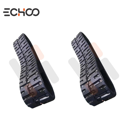 Pista de caucho compatible con el marco del tren de Yanmar B17 Mini Digger