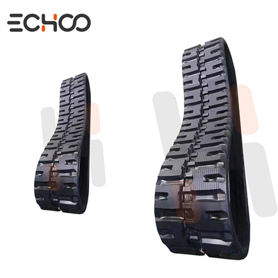 Pista de caucho adecuada para Yanmar B50-2A Mini Excavadora marco de tren de aterrizaje