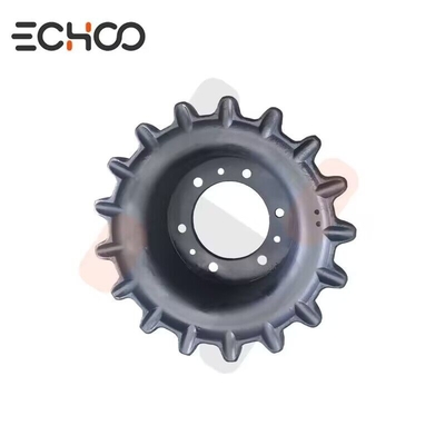 Parte del cuello de engranaje para el tren rodado del cargador de patinaje Komatsu CK30-1
