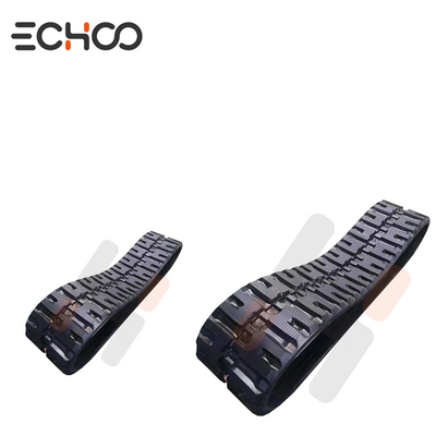 Pista de caucho adecuada para componentes del chasis de la mini excavadora Yanmar SV17
