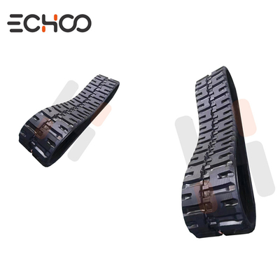Pista de caucho adecuada para Yanmar VIO25-3 partes del chasis de mini excavadora