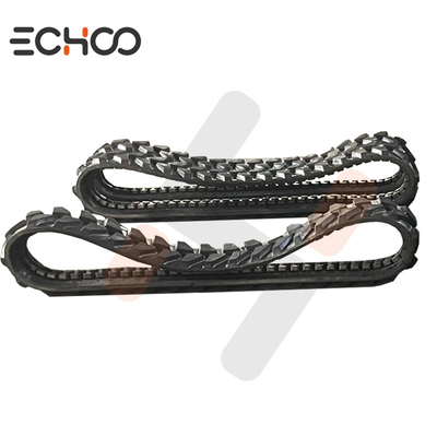 Pista de caucho adecuada para componentes del chasis del portador de rampas del Yanmar C80R