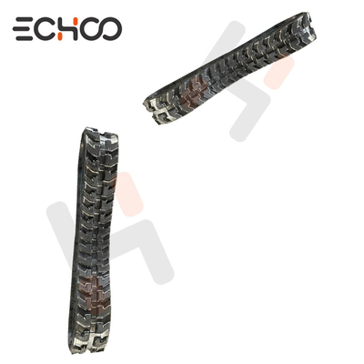 Pista de caucho para Yanmar YB101UZ Mini Excavadora Cuadro del tren de aterrizaje