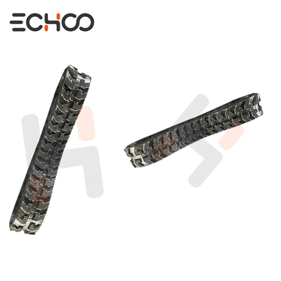 Pista de caucho adecuada para Yanmar YB351 Mini excavadora piezas del tren de aterrizaje