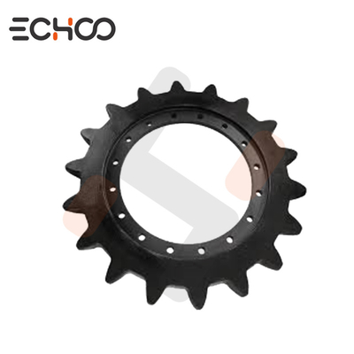 Para Yanmar E0870162100 componentes del chasis del descargador con ruedas dentadas de cadena