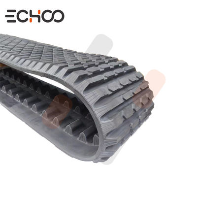 Pista de caucho ZX27U-2 para mini excavadora de alta calidad piezas de repuesto de caucho natural