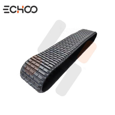 Cadena de goma 302.4 para mini excavadora CAT, repuestos de caucho natural de alta calidad