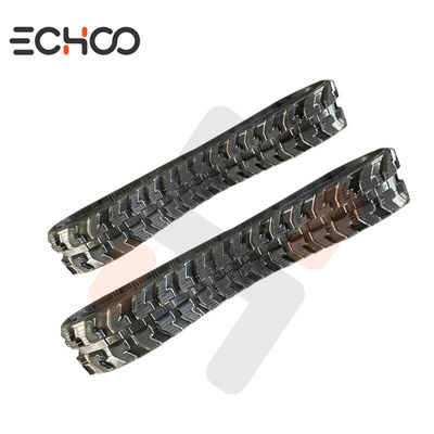Cadena de goma 302.4 para mini excavadora CAT, repuestos de caucho natural de alta calidad