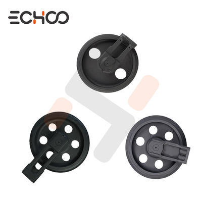 Excavadora rueda de marcha lenta negro PC45MR-5 Subcarril de piezas proveedor
