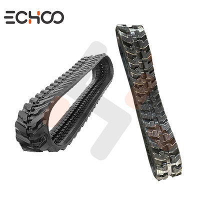 Piezas del chasis de la excavadora con orugas de goma reforzadas con acero interno PC45MR-5