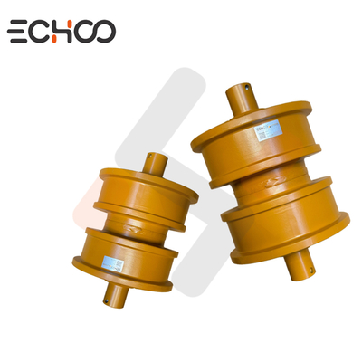 CR5615B Rodillo inferior de doble pestaña para topadora, venta al por mayor de piezas de tren de rodaje