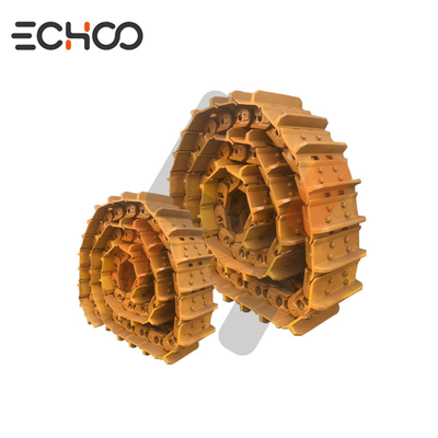 6S9076 Enlace de vía con almohadillas para Caterpillar Dozer Partes del tren manufacturero OEM Partes de repuesto Accesorios superiores