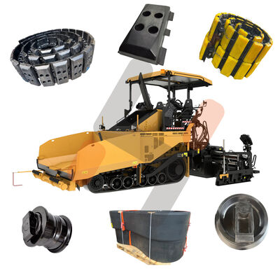 Partes del tren de carga para pavimentadores de asfalto OEM Partes de repuesto delantero para rodillos de rodillos