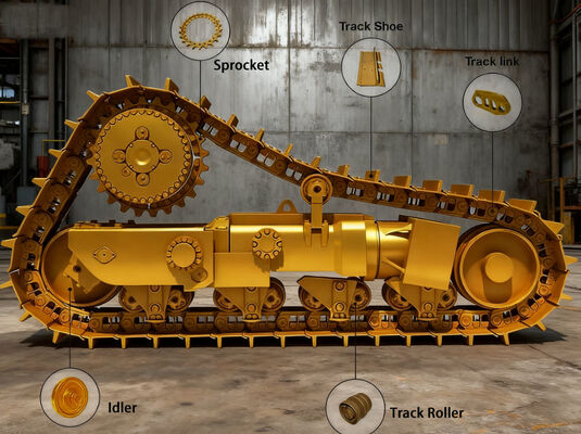 Componentes premium para el tren de carga de Bobcat